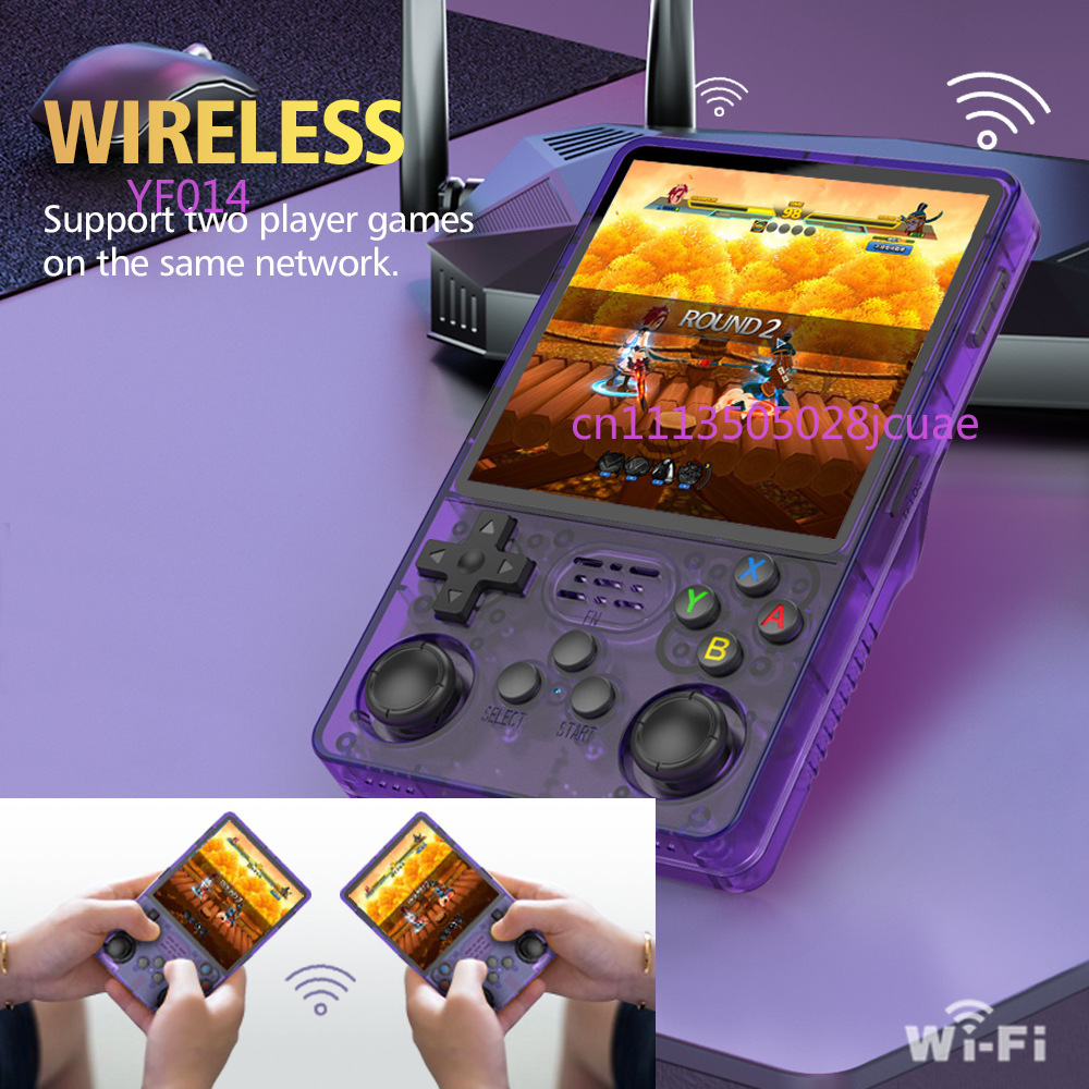 Retro Handheld Console - R36Plus Open Source Handheld Game Console