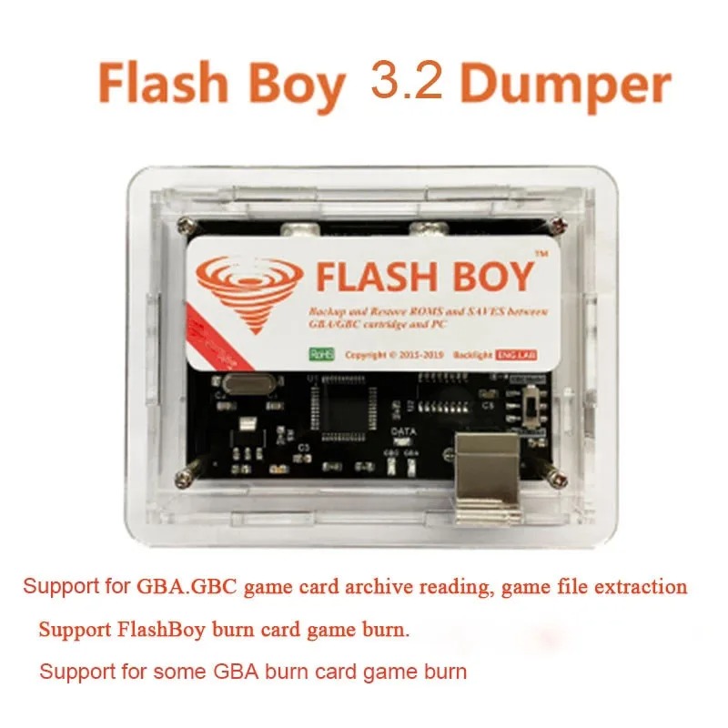 Rom Cartridge Flash - Flash Boy 3.2 Cyclone Dumper For