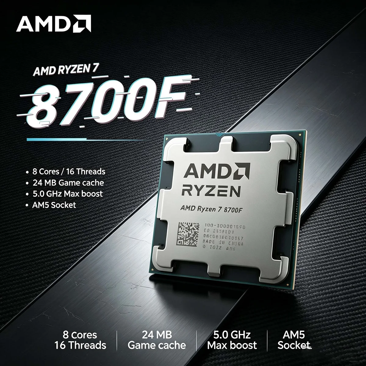 AMD R7 8700F Ryzen 7 8700F CPU - đánh giá và giá Amd Cpu Ryzen 7