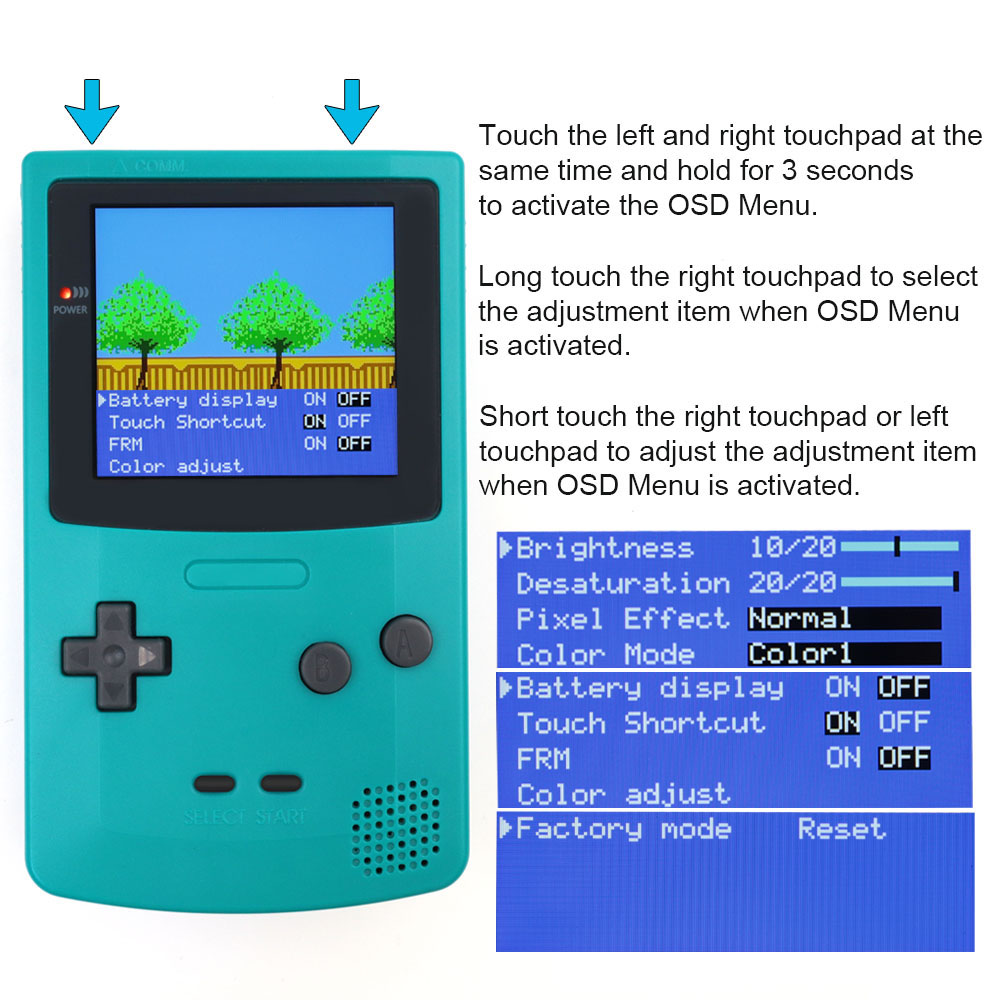 Rechargeable 2.8' IPS Screen L - đánh giá và giá Retro Gaming Images