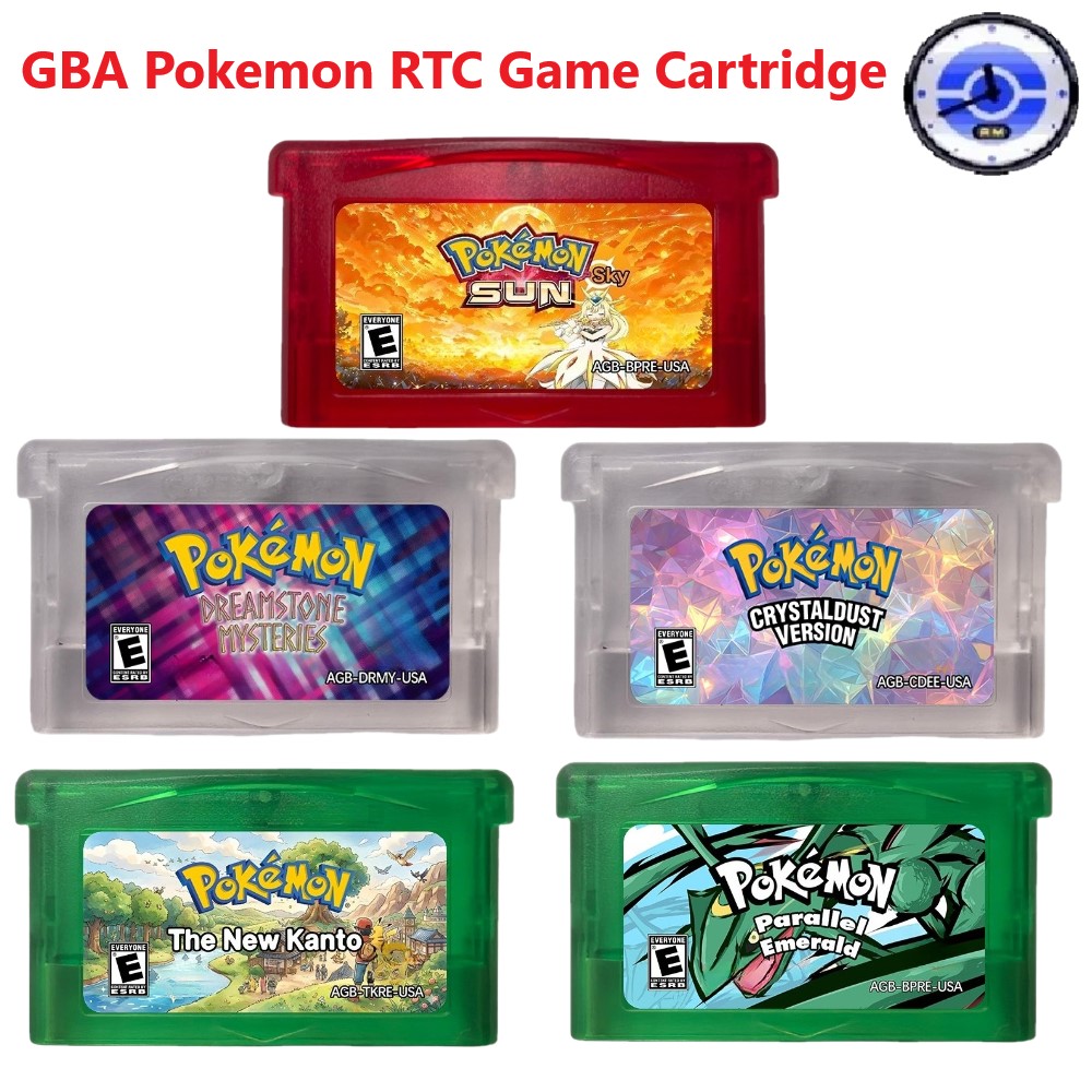 GBA RTC Pokemon Dreamstone Mys - đánh giá và giá Rom Cartridge Flash