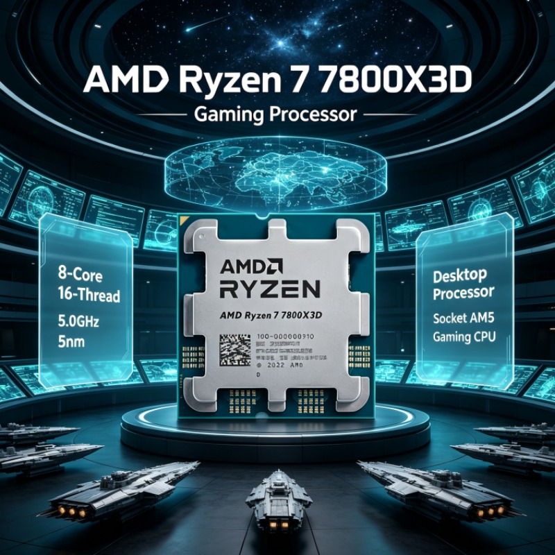AMD R7 7800X3D Ryzen 7 AM5 CPU - đánh giá và giá Amd Cpu Ryzen 7
