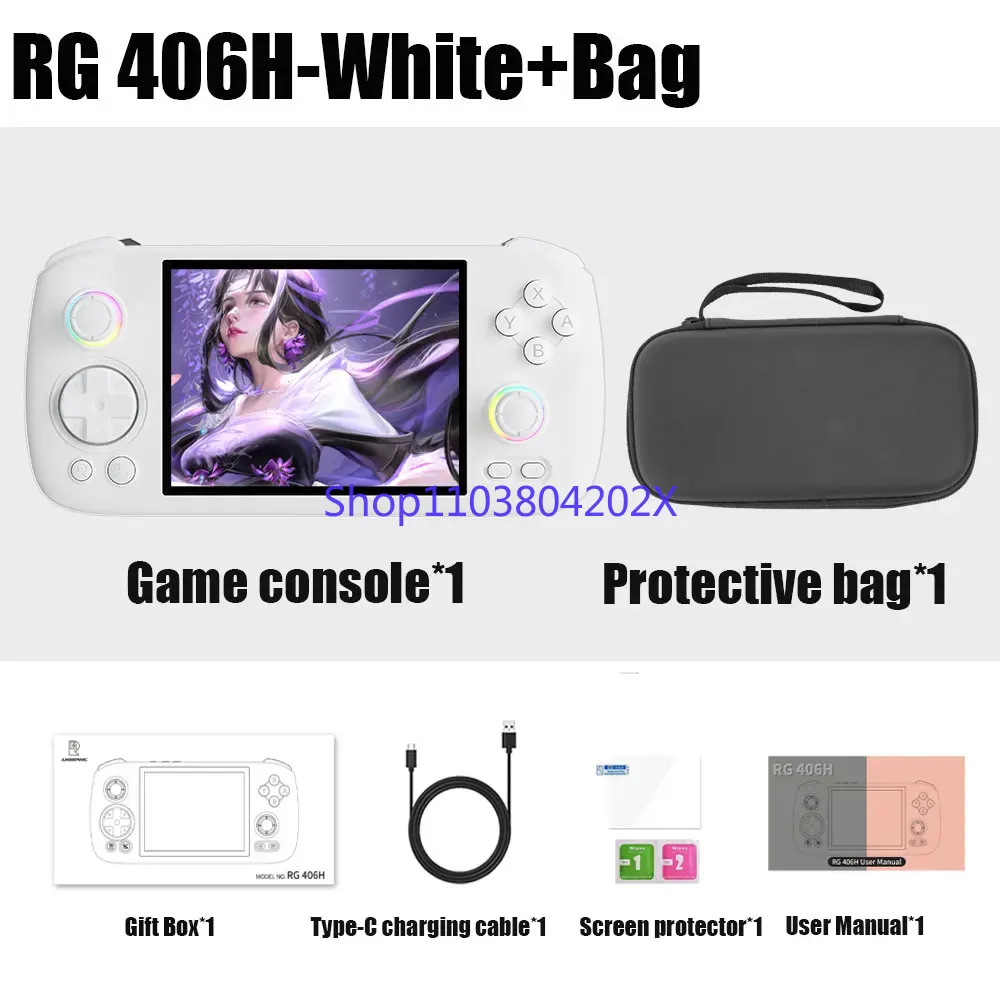 RG406H RG 406H Handheld Game C - đánh giá và giá Retro Gaming Images