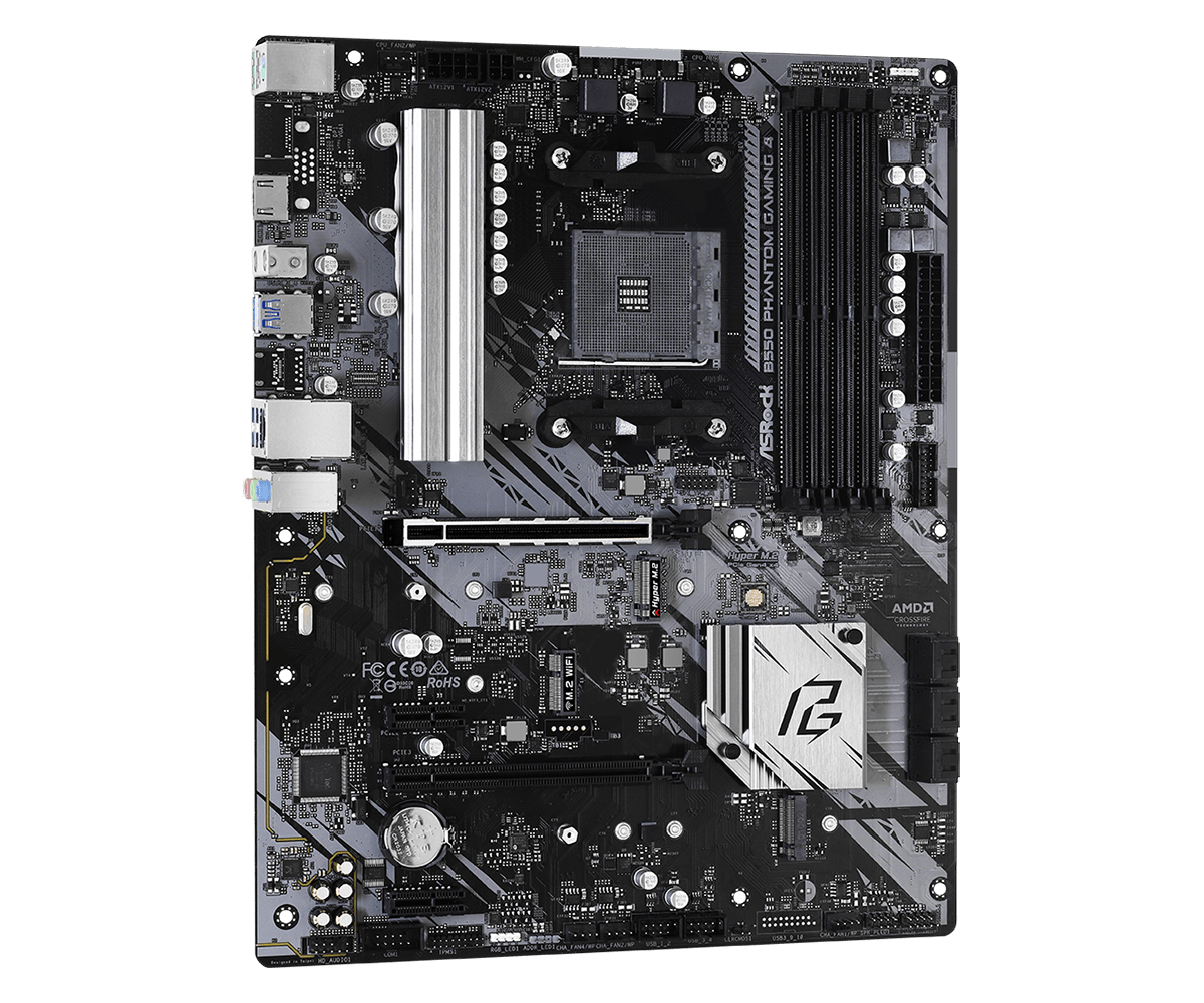 ASROCK B550 PHANTOM GAMING 4 S - đánh giá và giá Amd Cpu Ryzen 9