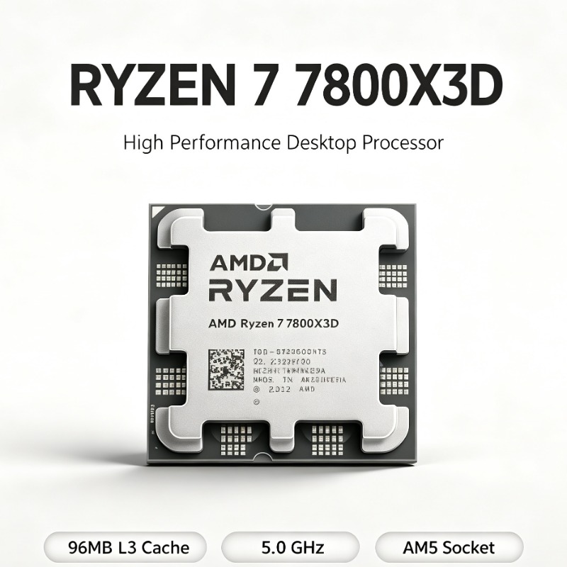 Ryzen 7 7800X3D Gaming CPU 8‑C - đánh giá và giá Amd Cpu Ryzen 7