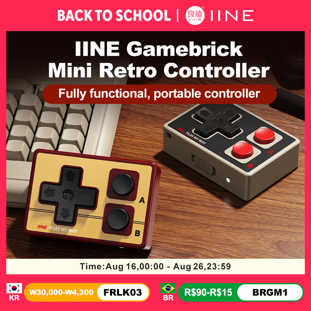 IINE Mini Controller for iOS A - đánh giá và giá Retro Gaming System