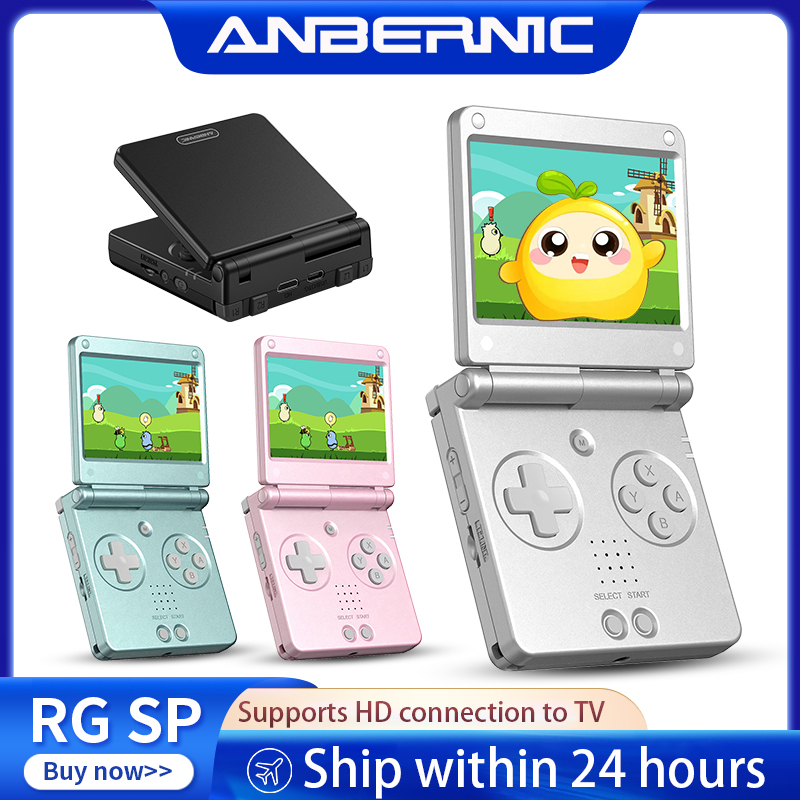 Anbernic RGSP Flip Retro Handh - đánh giá và giá Retro Gaming Handheld Console