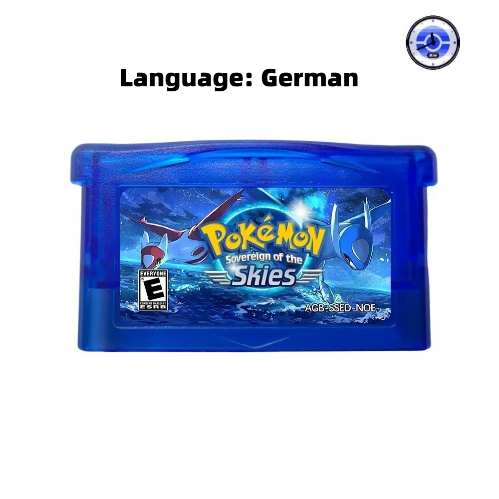 Pokemon Sovereign of the Skies - đánh giá và giá Rom Cartridge Flash