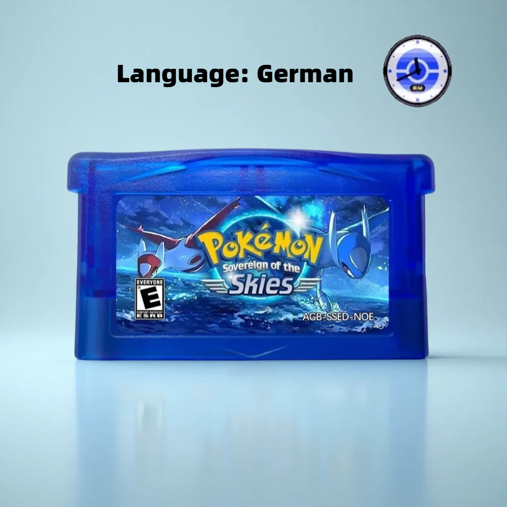 Pokemon Sovereign of the Skies - đánh giá và giá Rom Cartridge Flash
