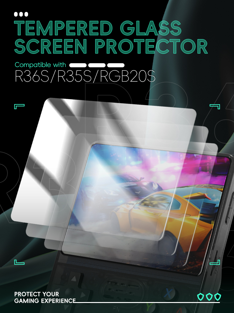 DATA FROG R36S Screen Protecto - đánh giá và giá Retro Gaming Images