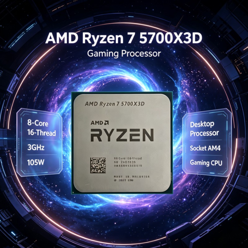 Ryzen 7 5700X3D AMD Socket AM4 - đánh giá và giá Amd Cpu Ryzen 7