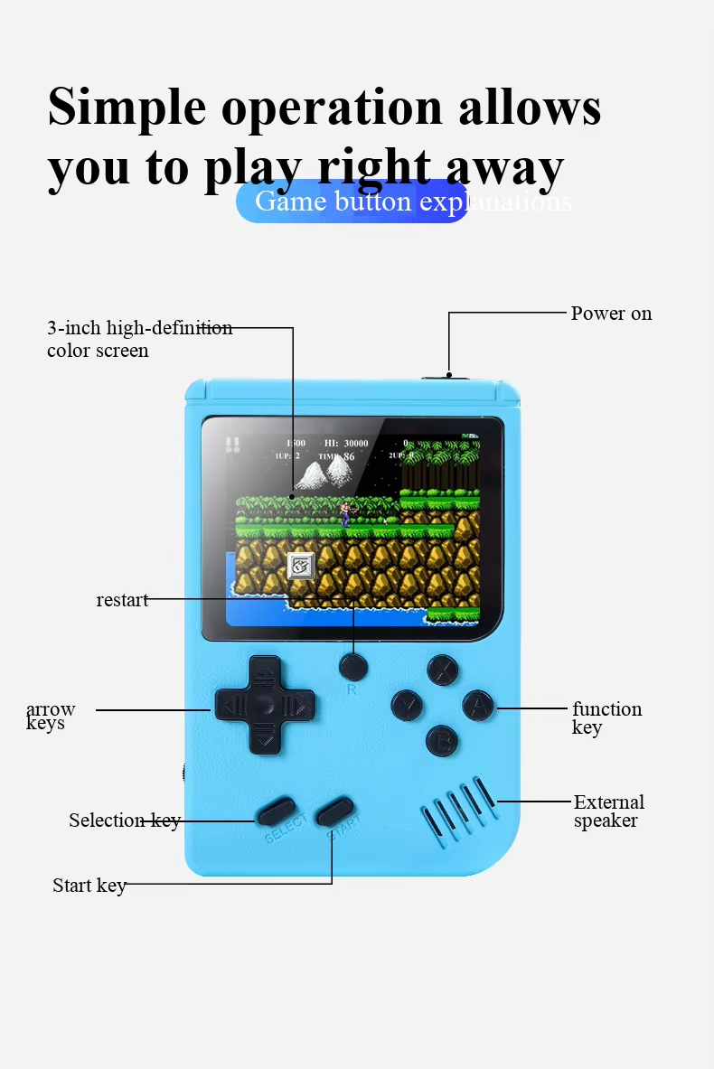 400 In 1 MINI Games Handheld G - đánh giá và giá Retro Gaming Theme