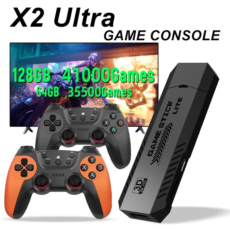 X2 Ultra Pro Retro Game Stick  - đánh giá và giá Retro Gaming System