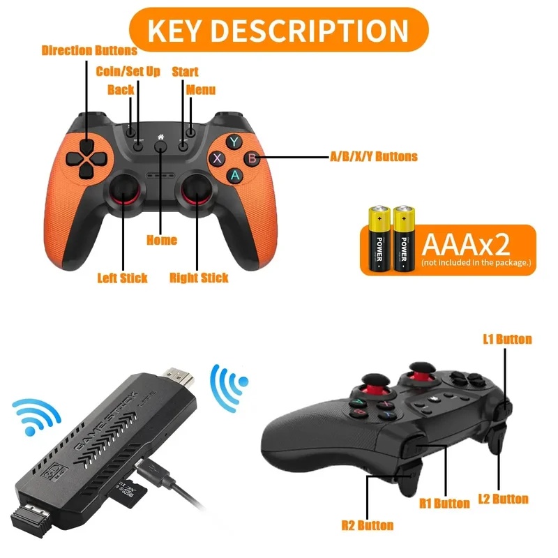 X2 Ultra Pro Retro Game Stick  - đánh giá và giá Retro Gaming System