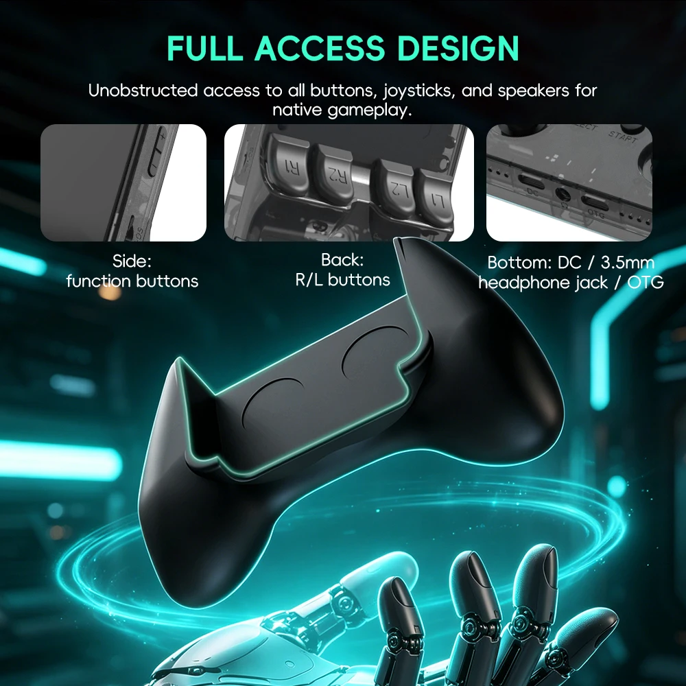 Data Frog R36S Game Grip Ergon - đánh giá và giá Retro Gaming Handheld Console