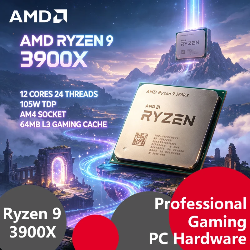 AMD Ryzen 9 3900X Tray Unlocke - đánh giá và giá Amd Cpu Ryzen 9