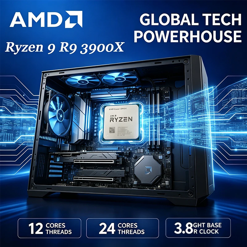 AMD Ryzen 9 3900X Tray Unlocke - đánh giá và giá Amd Cpu Ryzen 9