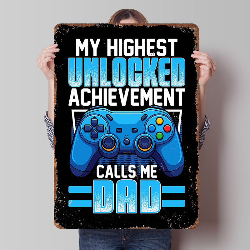 Gaming Dad Achievement Tin Pos - đánh giá và giá Retro Gaming Achievements