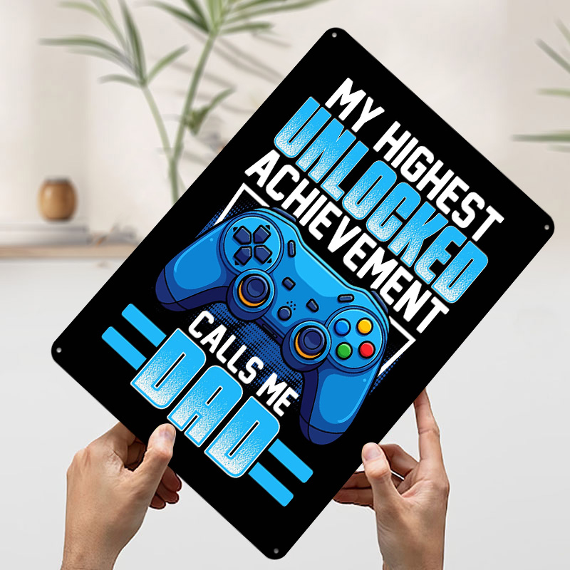 Gaming Dad Achievement Tin Pos - đánh giá và giá Retro Gaming Achievements