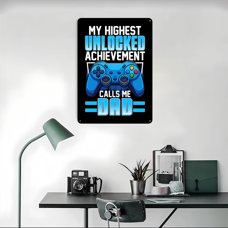 Gaming Dad Achievement Tin Pos - đánh giá và giá Retro Gaming Achievements