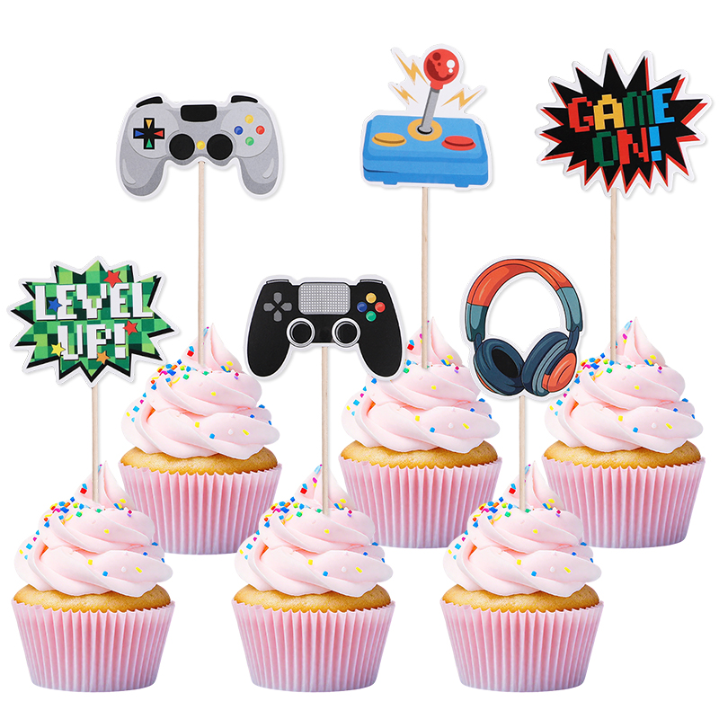 13Pcs Video Retro Game Cake To - đánh giá và giá Retro Gaming Theme