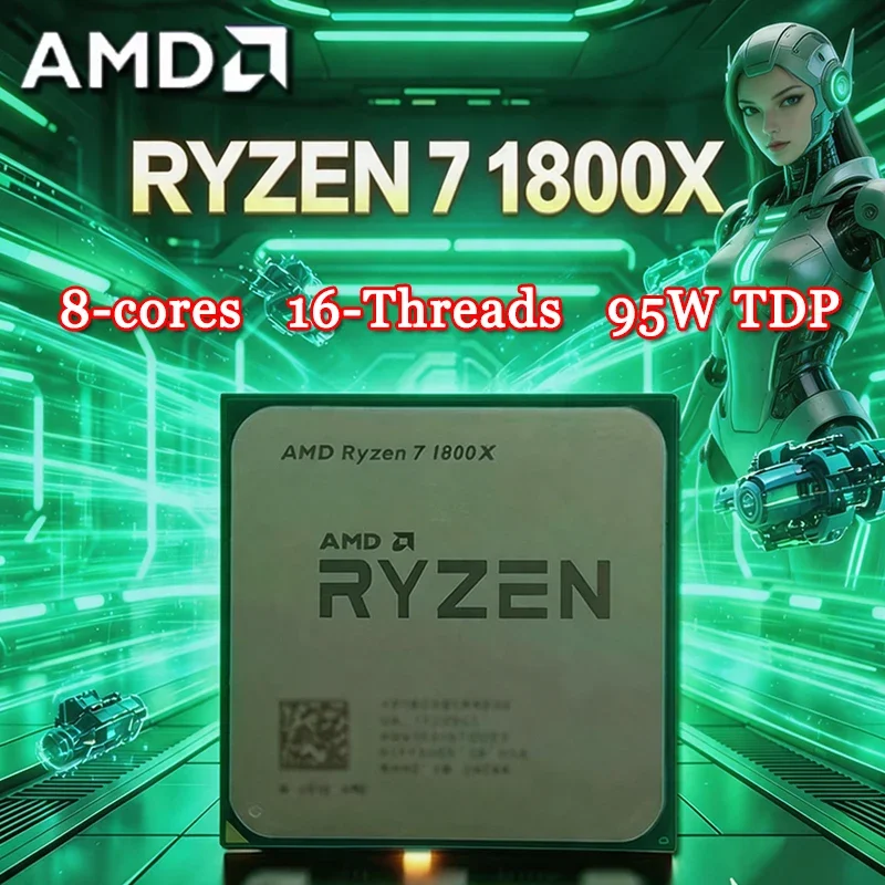 AMD Ryzen 7 1800X CPU R7 1800X - đánh giá và giá Amd Cpu Ryzen 7