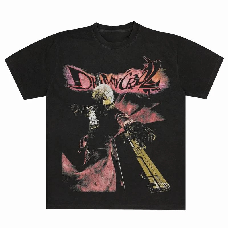 Devil May Cry 2 Dante T-shirt  - đánh giá và giá Retro Gaming Theme