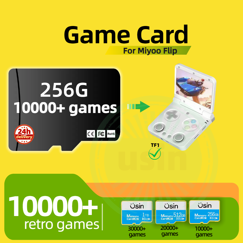 Game Card For Miyoo Flip 30000 - đánh giá và giá Retro Gaming Handheld Console