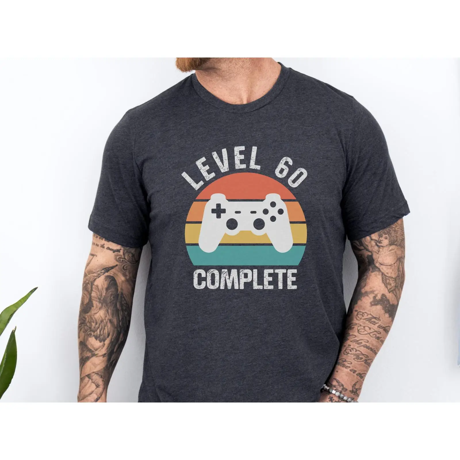 Level 60 Complete T Shirt Retr - đánh giá và giá Retro Gaming Achievements