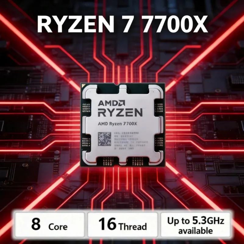 AMD Ryzen 7 7700X R7 7700X 8 C - đánh giá và giá Amd Cpu Ryzen 7