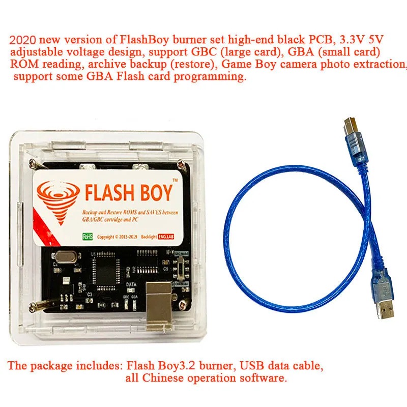 Flash Boy 3.2 Cyclone Dumper F - đánh giá và giá Rom Cartridge Flash