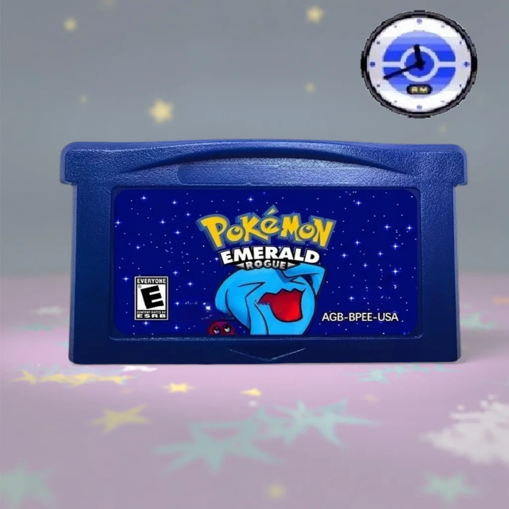 Pokemon Moon Galaxy Glazed Cry - đánh giá và giá Rom Cartridge Flash
