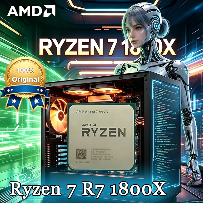 AMD Ryzen 7 1800X CPU R7 1800X - đánh giá và giá Amd Cpu Ryzen 7