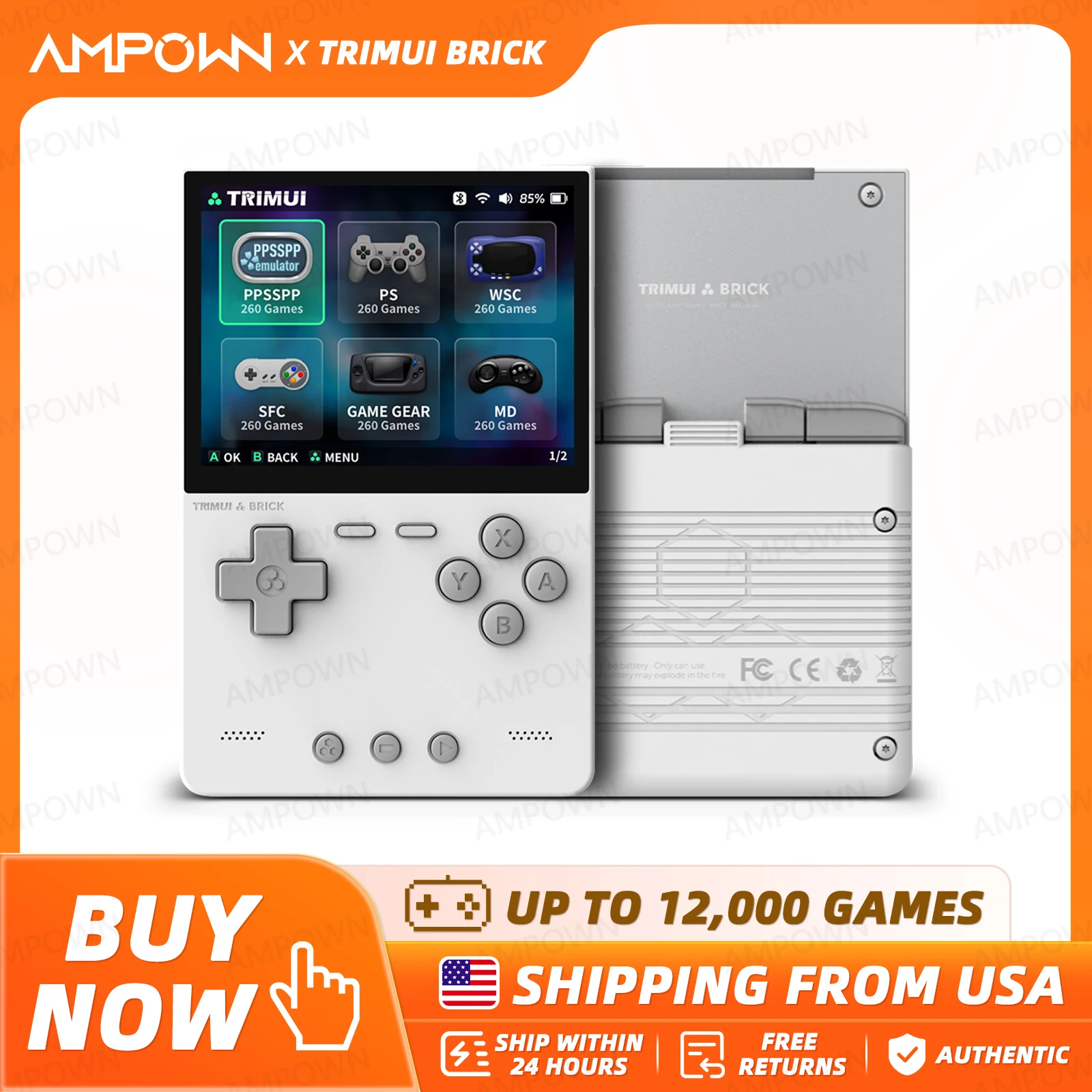 TRIMUI BRICK Handheld Game Con - đánh giá và giá Retro Gaming Images