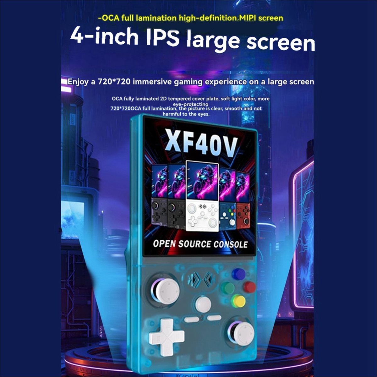 A86G NEW XF40V Retro Handheld  - đánh giá và giá Retro Gaming Handheld Console