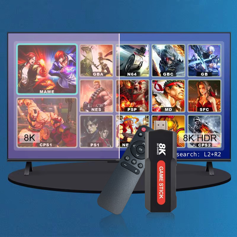 X2 Game Stick HD 4K 8K 3D Cons - đánh giá và giá Retro Gaming Theme