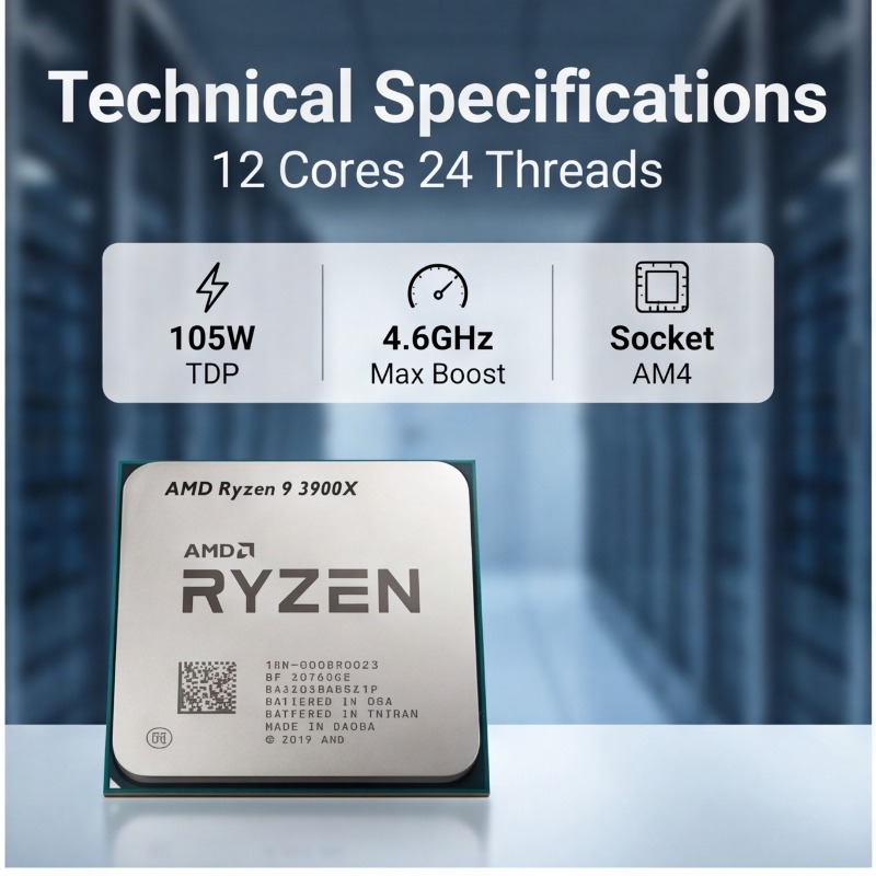 Ryzen 9 3900X Processor For De - đánh giá và giá Amd Cpu Ryzen 9