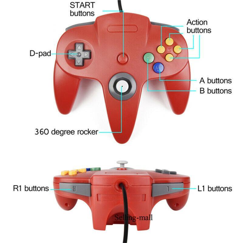 N64 Controller Classic USB Wir - đánh giá và giá Retro Gaming Theme