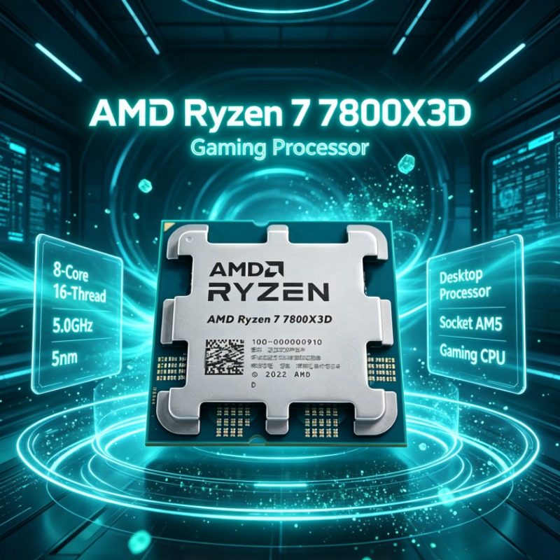 AMD Ryzen 7 R7 7800X3D CPU Pro - đánh giá và giá Amd Cpu Ryzen 7