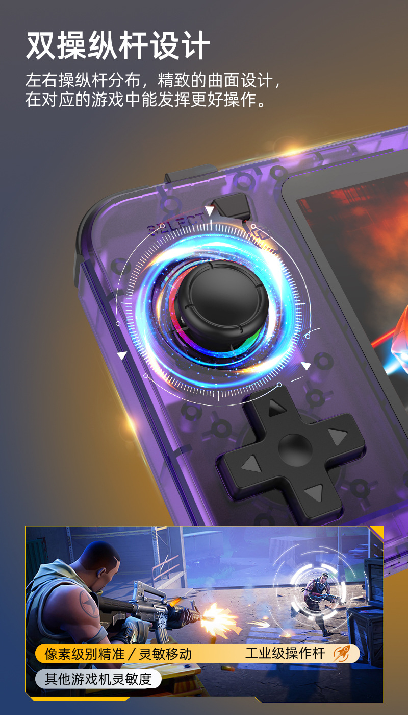 New R36H Retro Handheld Consol - đánh giá và giá Retro Gaming Images