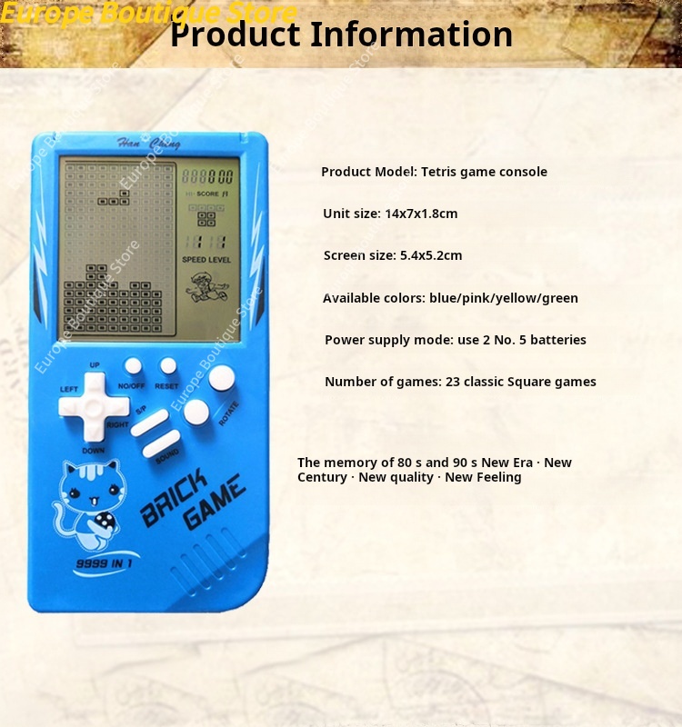 Large Screen Kids Handheld Gam - đánh giá và giá Retro Gaming Images
