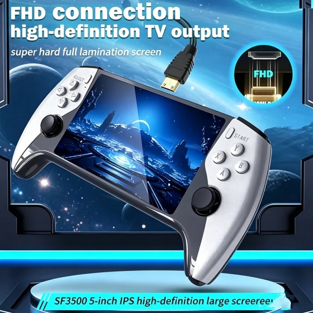 SF3500 5 inch Handheld Game Co - đánh giá và giá Retro Gaming Handheld Console